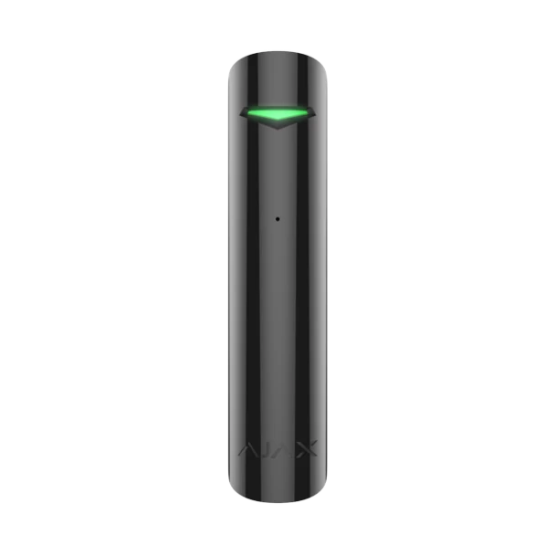 AJAX GlassProtect BL - Vezeték nélküli beltéri üvegtörésérzékelő - Fekete