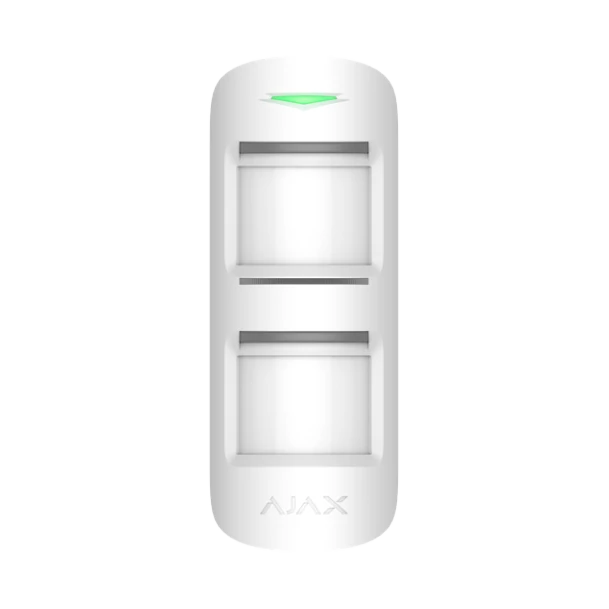 AJAX MotionProtect Outdoor WH - Vezeték nélküli kültéri Dual PIR mozgásérzékelő - Fehér