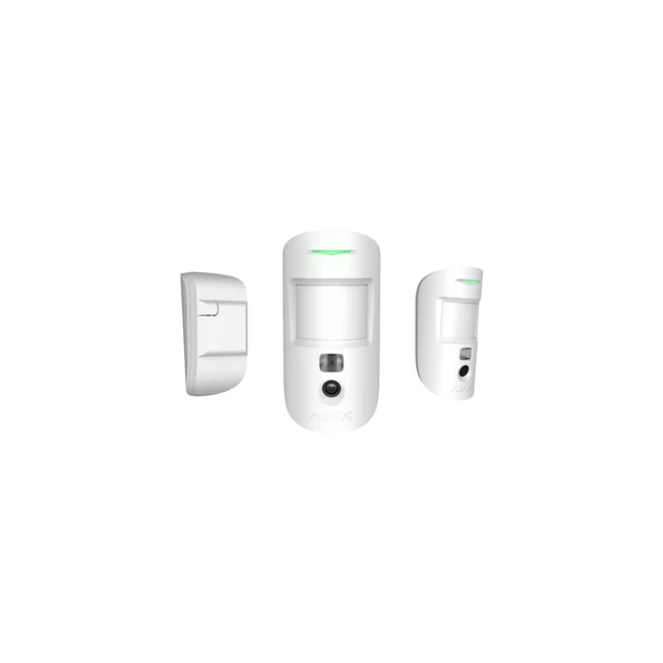 AJAX MotionCam PhOD - Mozgásérzékelő, beépített kamerával, távoli betekintés funkcióval - Fehér