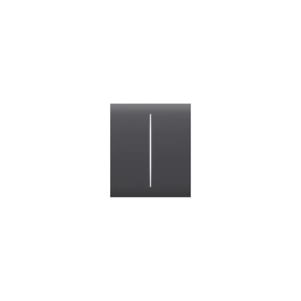 Ajax LightSwitch CenterButton (2-gang) - Középső kettes gomb sorolókerethez - Grafit