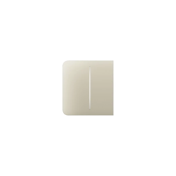 Ajax LightSwitch SideButton (2-gang) - Oldalsó kettes gomb sorolókerethez - Csont