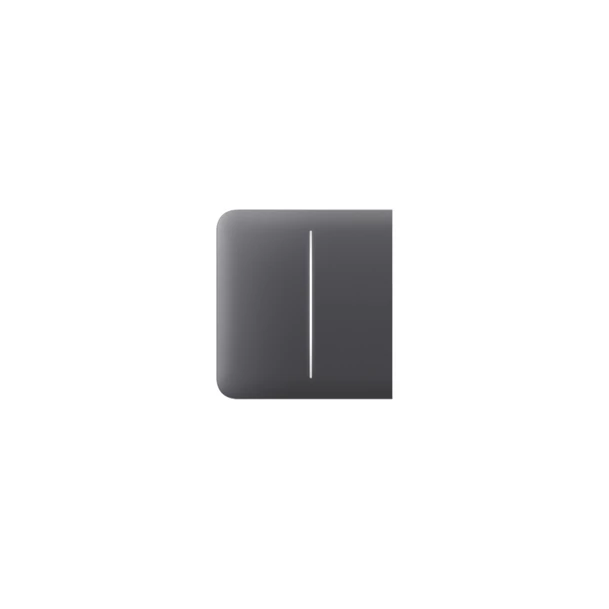 Ajax LightSwitch SideButton (2-gang) - Oldalsó kettes gomb sorolókerethez - Grafit