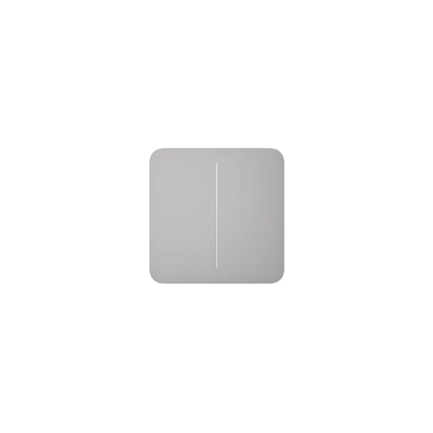 Ajax LightSwitch SoloButton (2-gang) - Kettes gomb - Köd