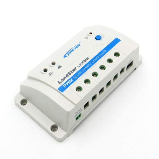 EPEVER NAPELEM PWM TÖLTÉSVEZÉRLŐ LS2024B 20A / 12V / 24V