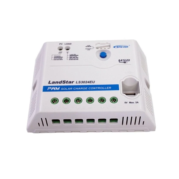 EPEVER NAPELEM PWM TÖLTÉSVEZÉRLŐ LS3024EU 30A / 12V / 24V